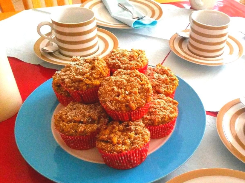 Piñita Colada Muffins Rezept vollwertig, zuckerfrei, vegan Vital for your life vitalforyourlife